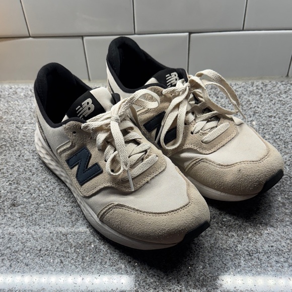 New Balance Other - New Balance Fresh Foam X-70 Women’s Cream and Black Sneakers